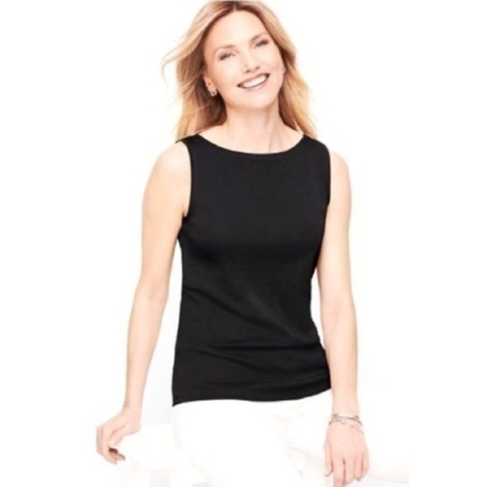 Classic Black Hugo Buscati Tank - Zip Back/Fully Lined!